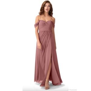 Azazie Millie Bridesmaid’s Dress in Desert Rose